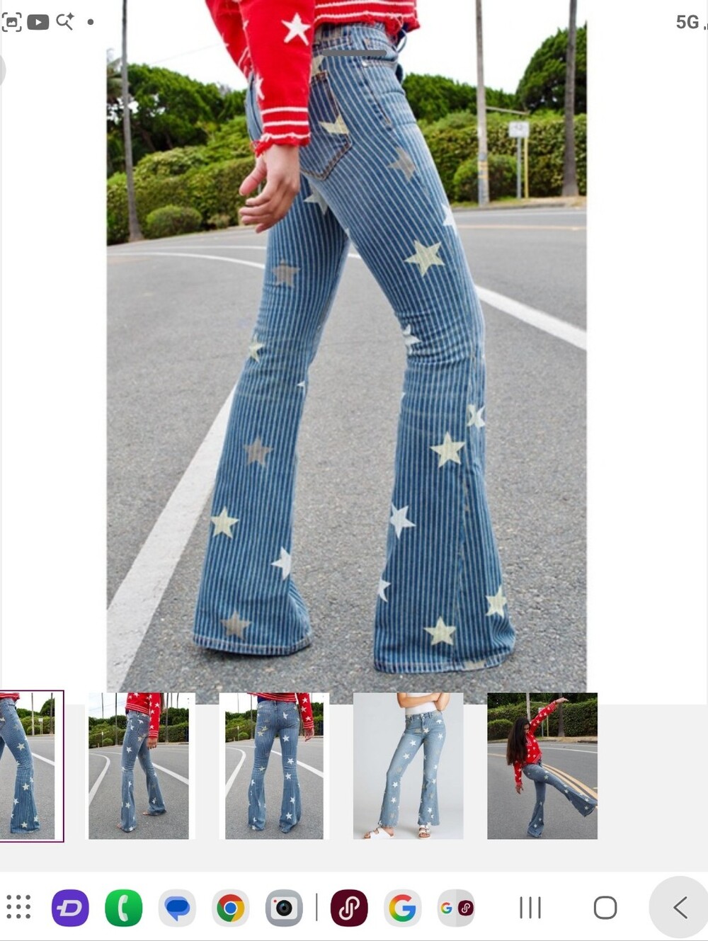 Driftwood Farrah flare Denim Free People 28